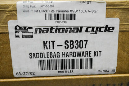 National Cycle KIT-SB307, SB307 Saddlebag Hardware Kit Yamaha XVS1100A V-Star NO