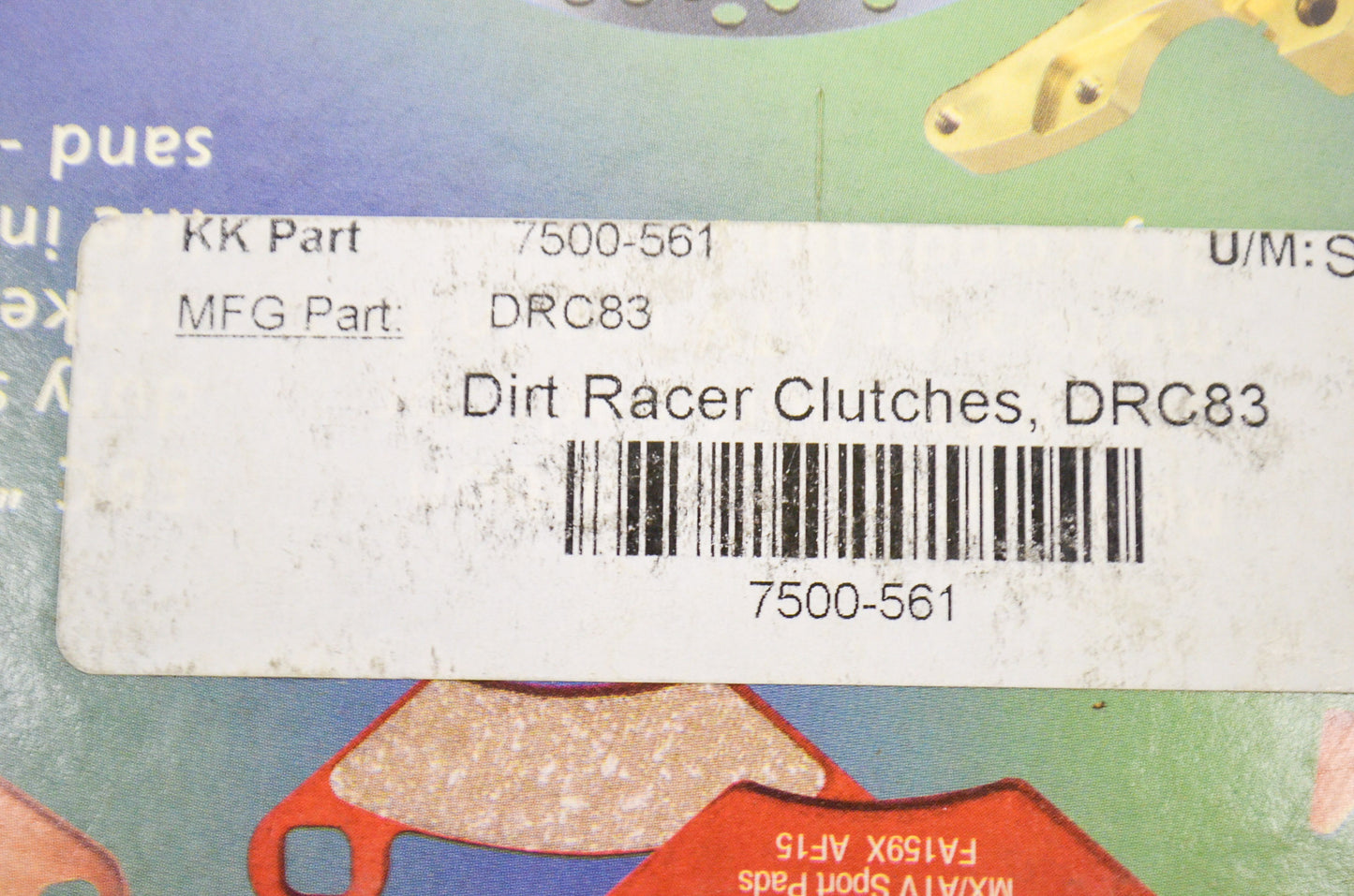 Dirt Racer Clutch Rebuild Kit NOS
