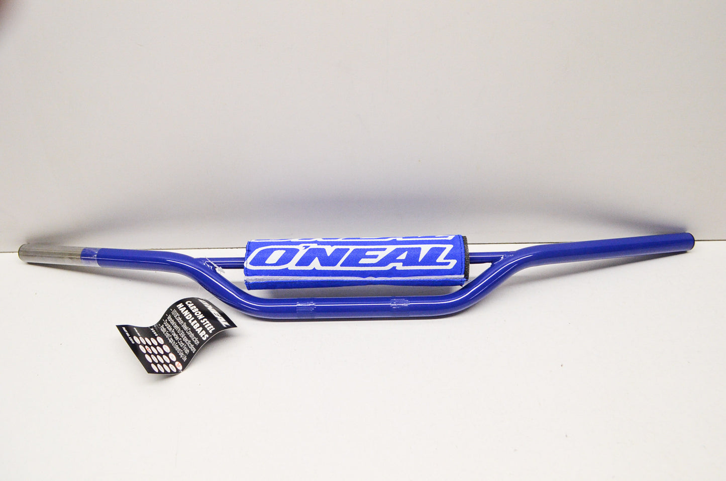 New O'Neal Carbon Steel Dirt Bike Handle Bar Blue NOS