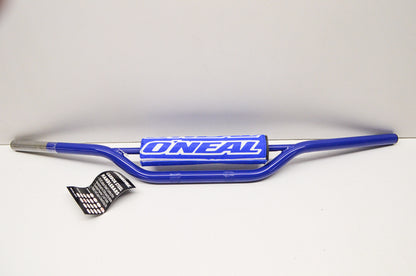 New O'Neal Carbon Steel Dirt Bike Handle Bar Blue NOS