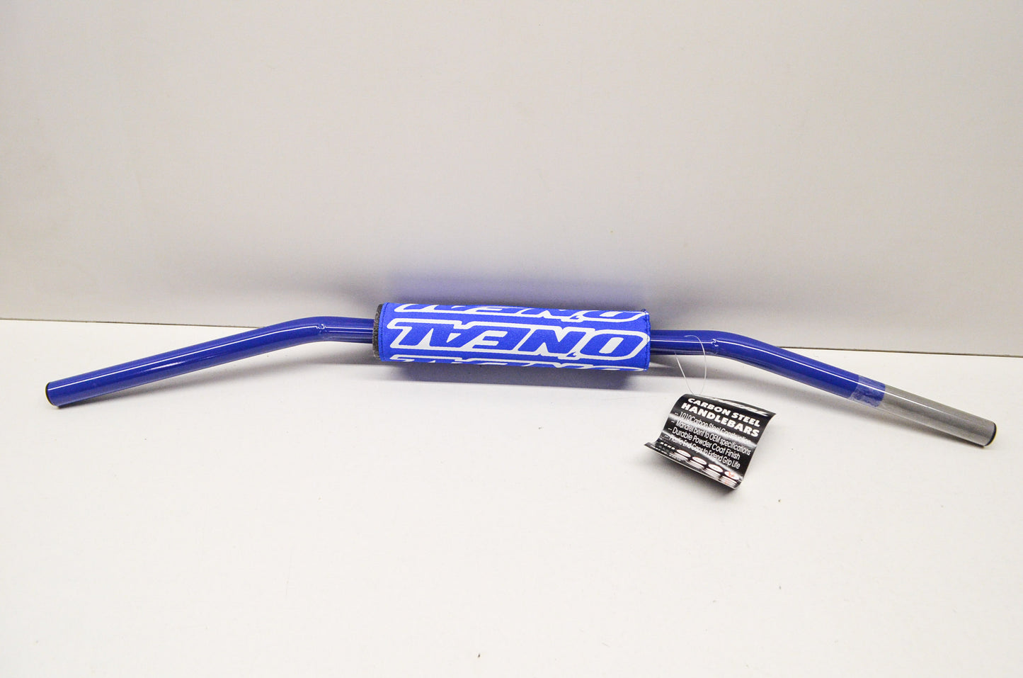 New O'Neal Carbon Steel Dirt Bike Handle Bar Blue NOS