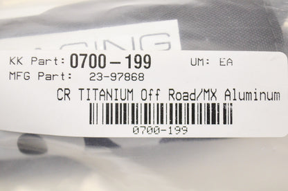 New EMGO Aluminum Dirt Bike Handle Bar NOS
