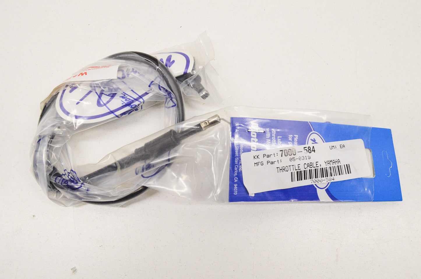 New Motion Pro Throttle Cable NOS
