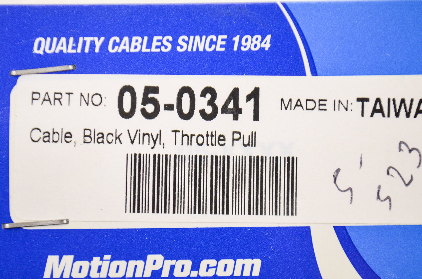 New Motion Pro Throttle Cable NOS