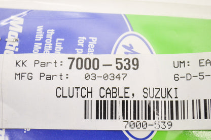 New Motion Pro Clutch Cable NOS