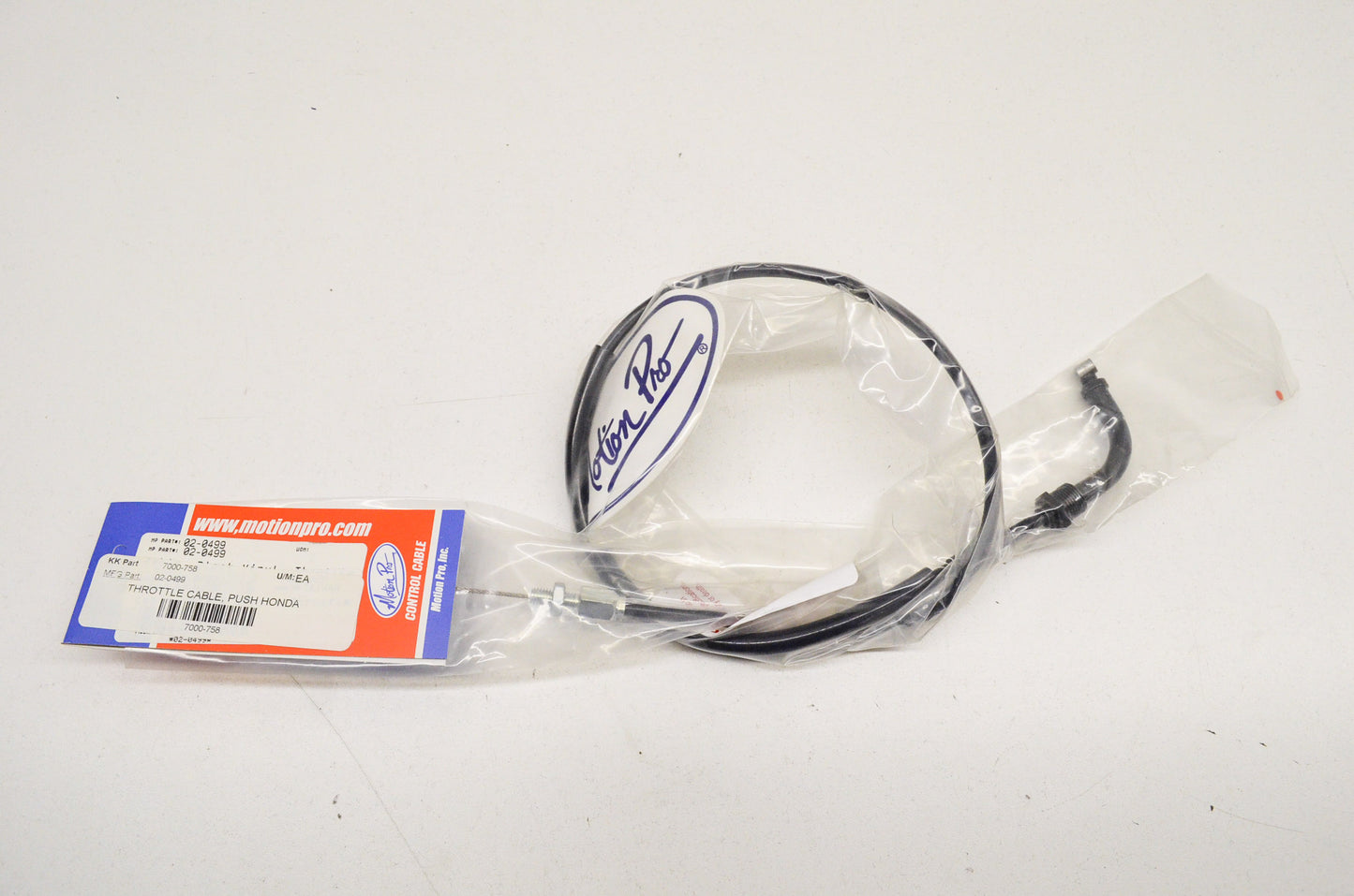 New Motion Pro Throttle Cable NOS