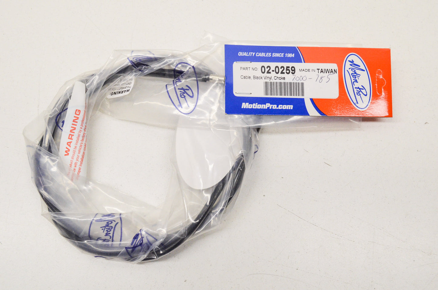 New Motion Pro Choke Cable NOS