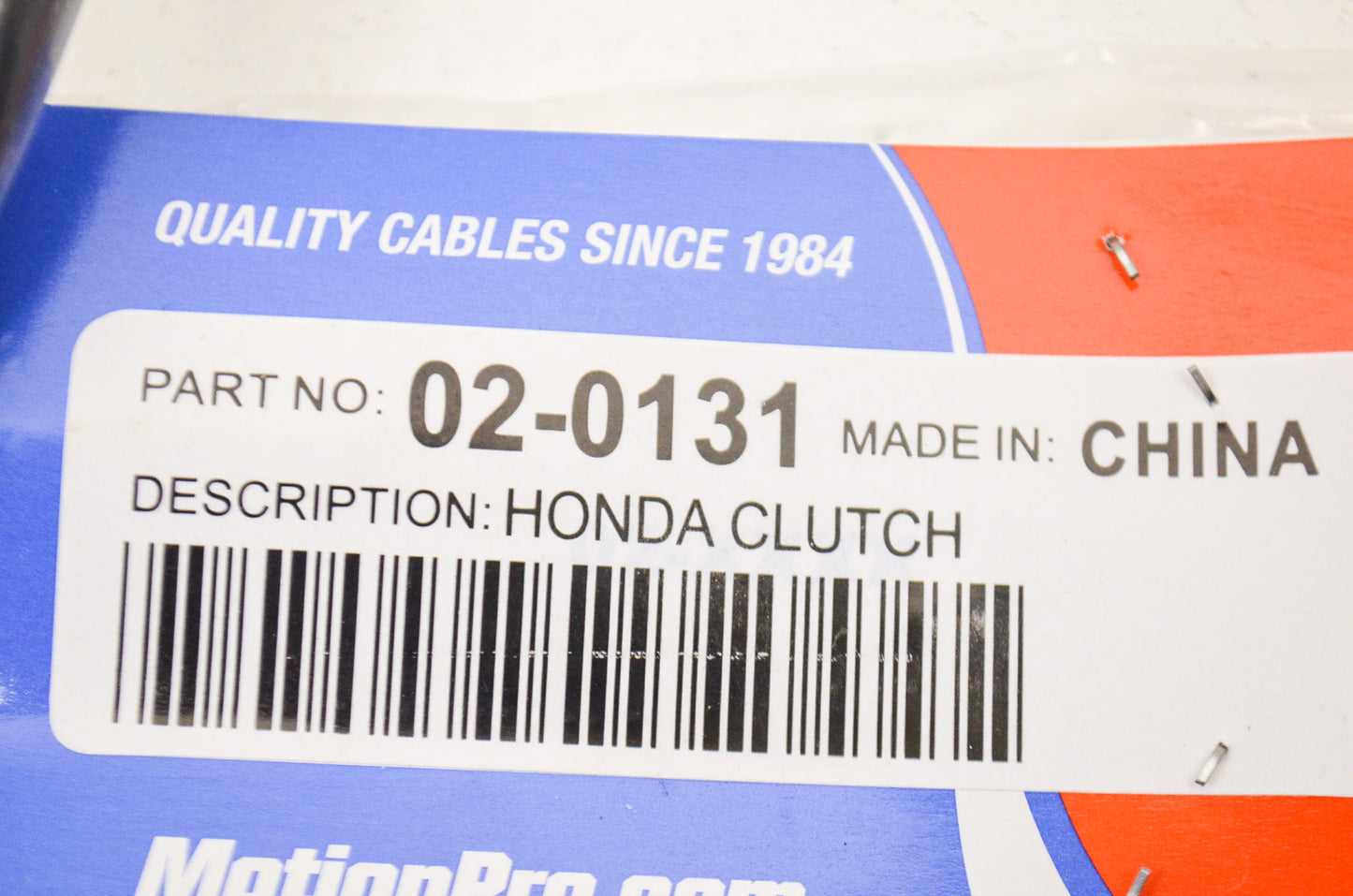 New Motion Pro Clutch Cable NOS