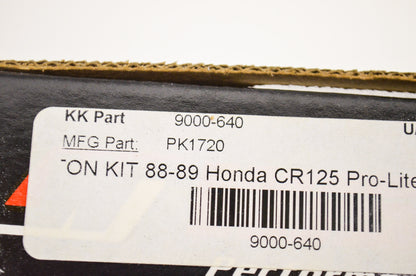 Wiseco PK1720 Top End Kit 56mm 88-89 Honda CR125 NOS
