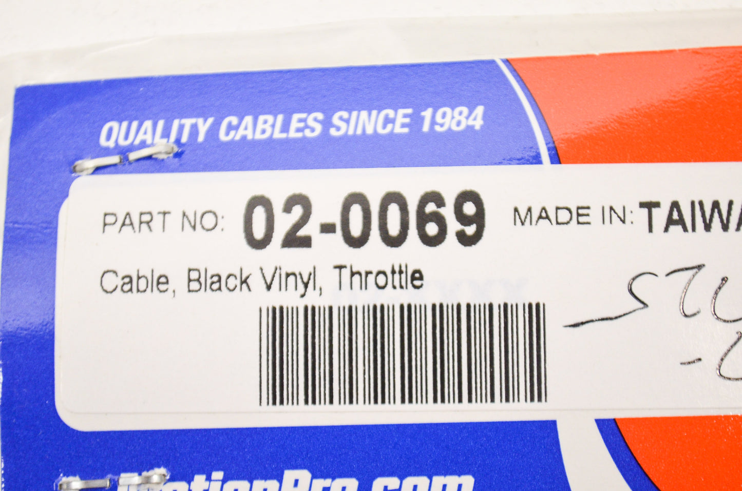 New Motion Pro Throttle Cable NOS