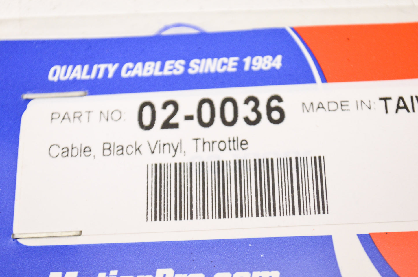 New Motion Pro Throttle Cable NOS