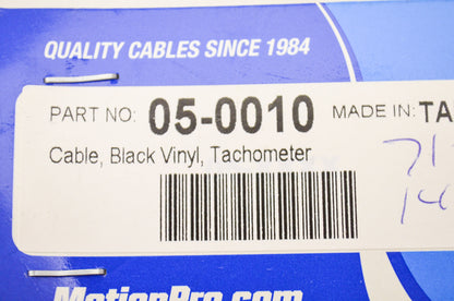New Motion Pro Tachometer Cable NOS