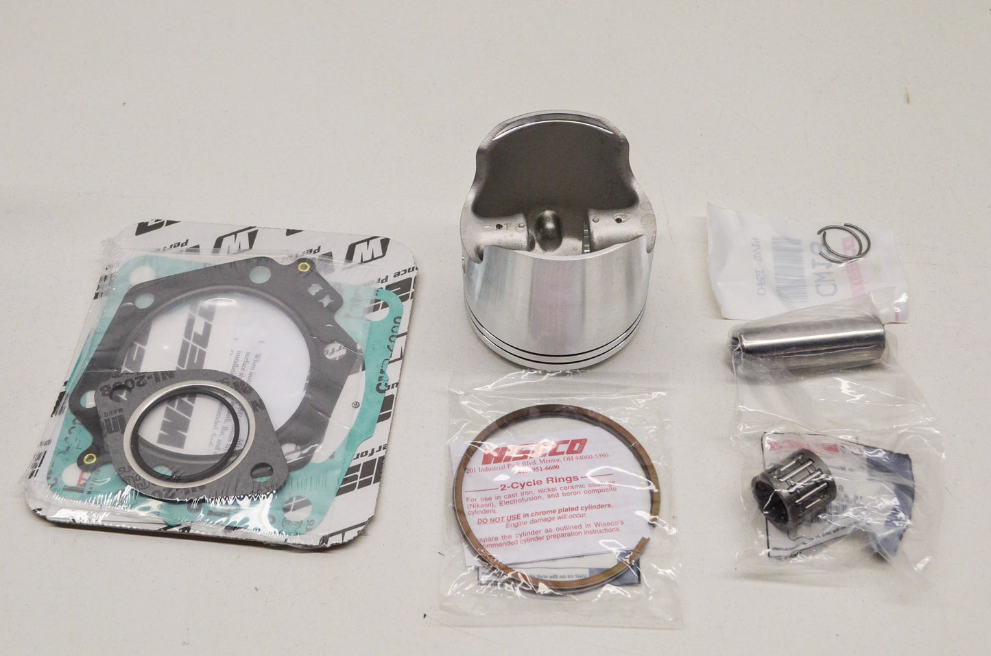 New Wiseco Forged Piston Kit 76.5mm 94-00 Polaris ATV 300