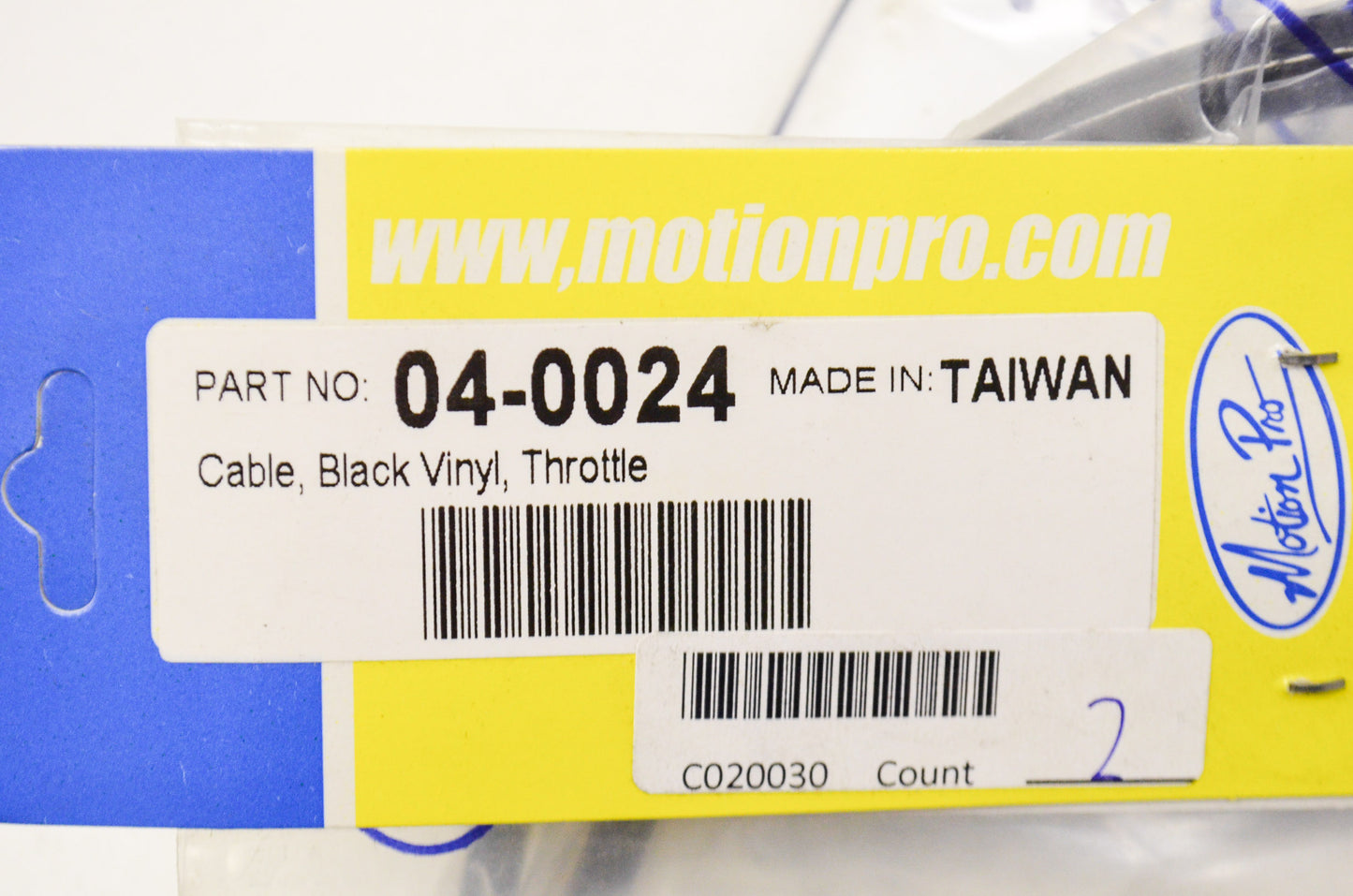 New Motion Pro Throttle Cable NOS