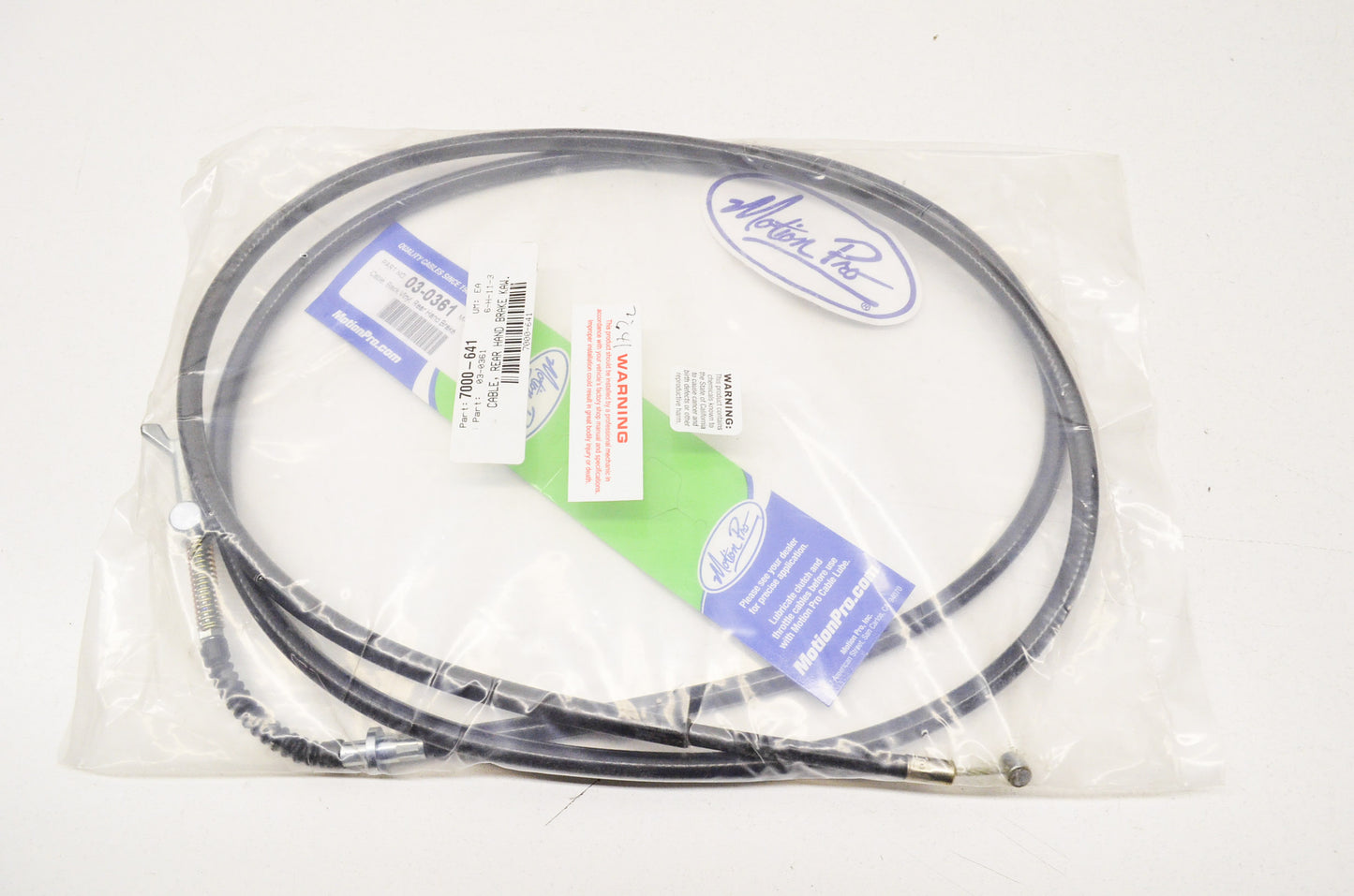 New Motion Pro Hand Brake Cable NOS