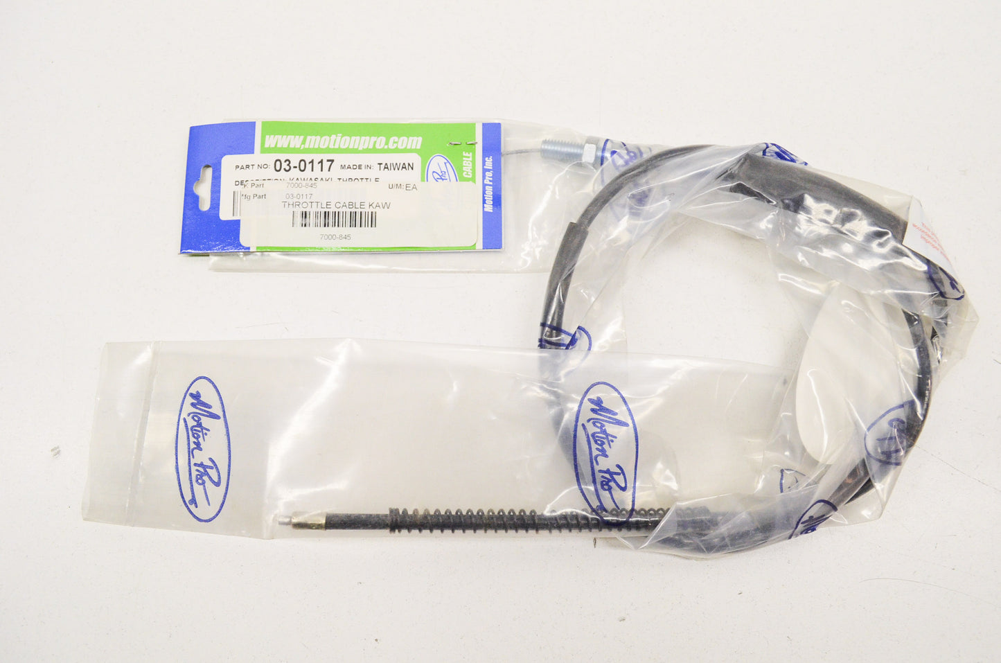 New Motion Pro Throttle Cable NOS