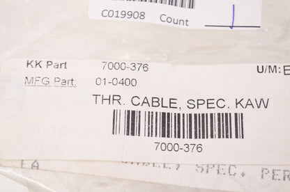Motion Pro 01-0400 Throttle Cable NOS