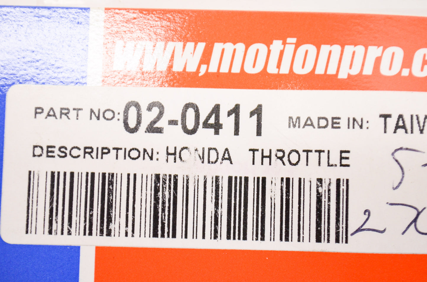 Motion Pro 02-0411 Throttle Cable NOS