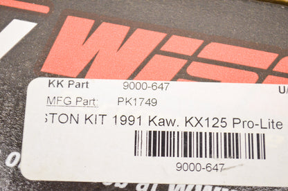 Wiseco PK1749 Top End Kit 56mm 91 Kawasaki KX125 NOS
