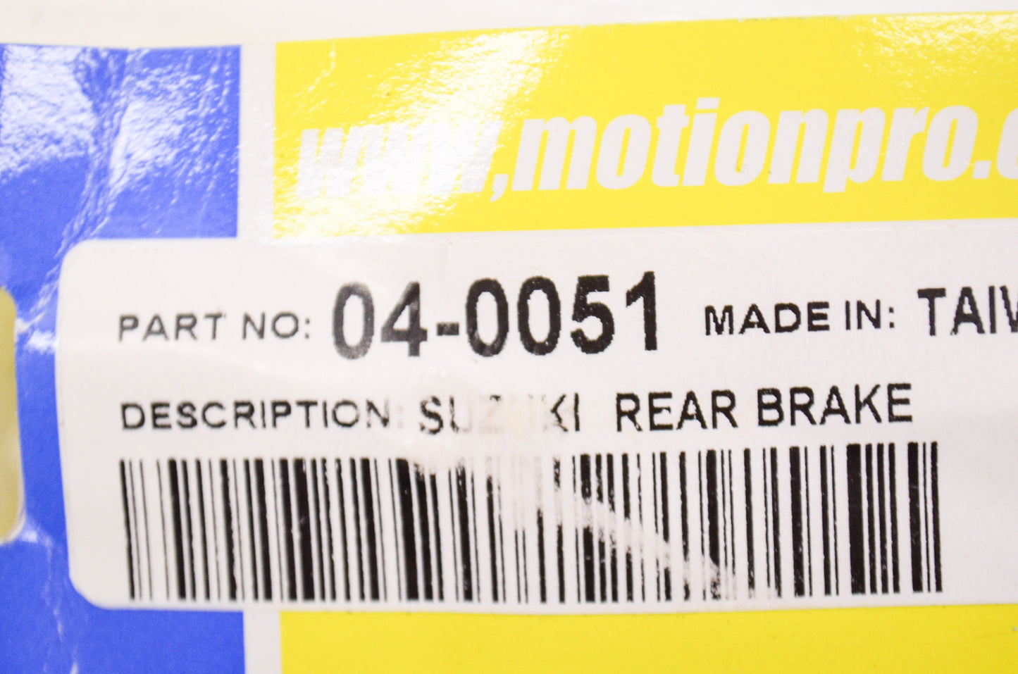 Motion Pro 04-0051 Rear Brake Cable NOS