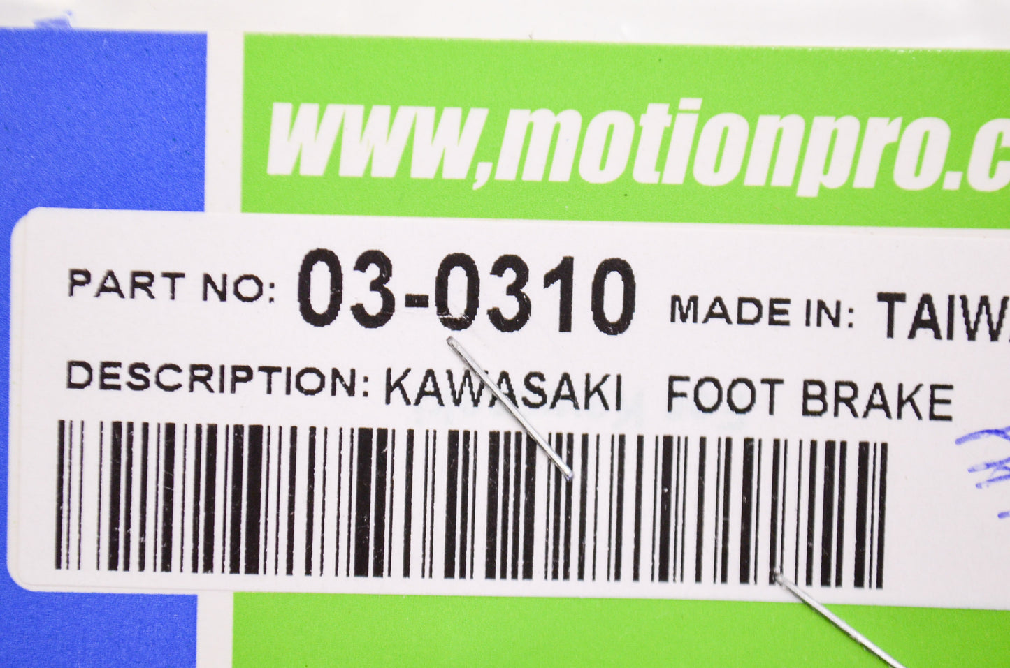 Motion Pro 03-0310, 54005-1157 Foot Brake Cable NOS