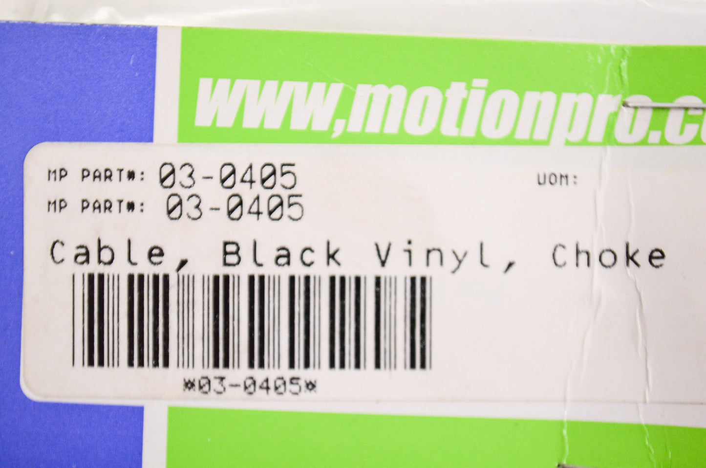 New Motion Pro Choke Cable NOS