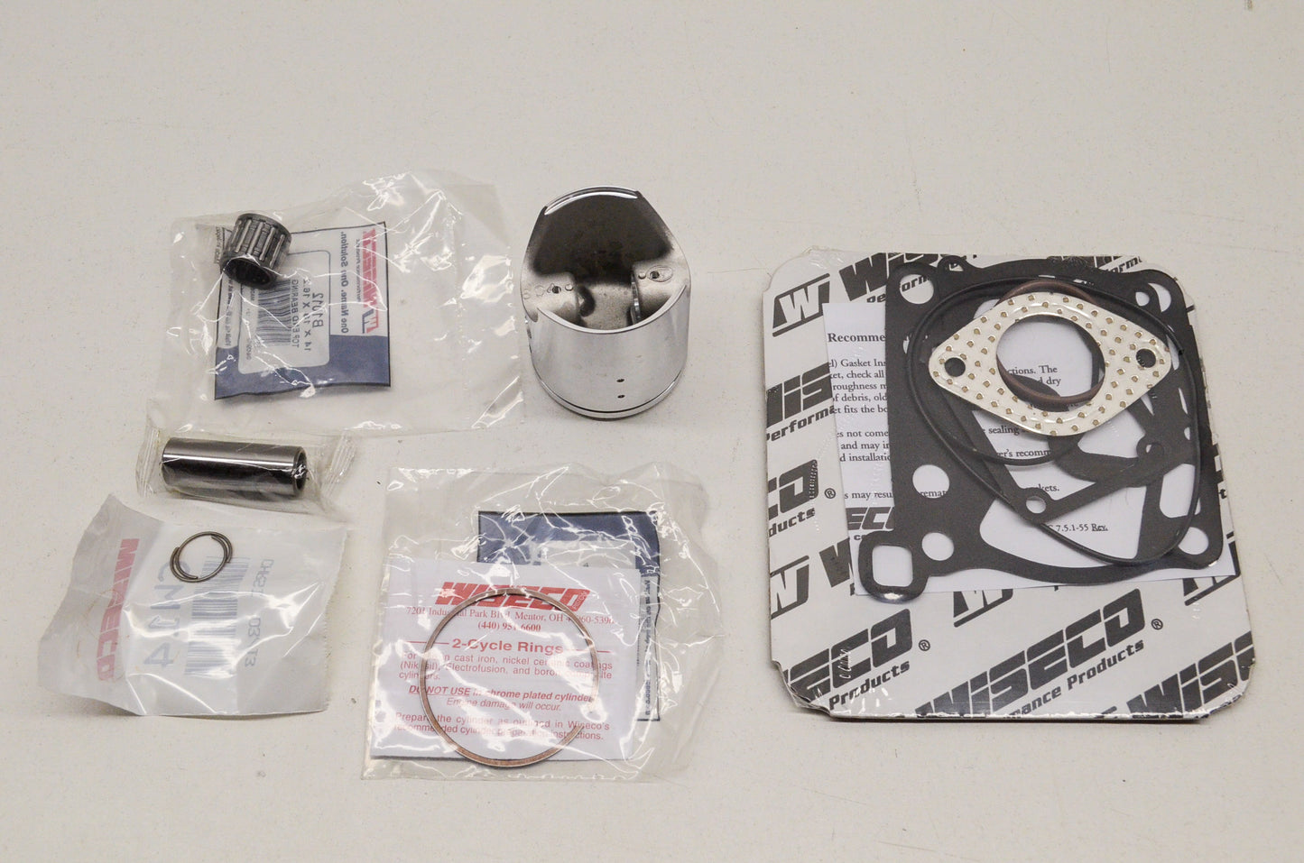 New Wiseco Forged Piston Kit 47.5mm 91-01 Suzuki RM80