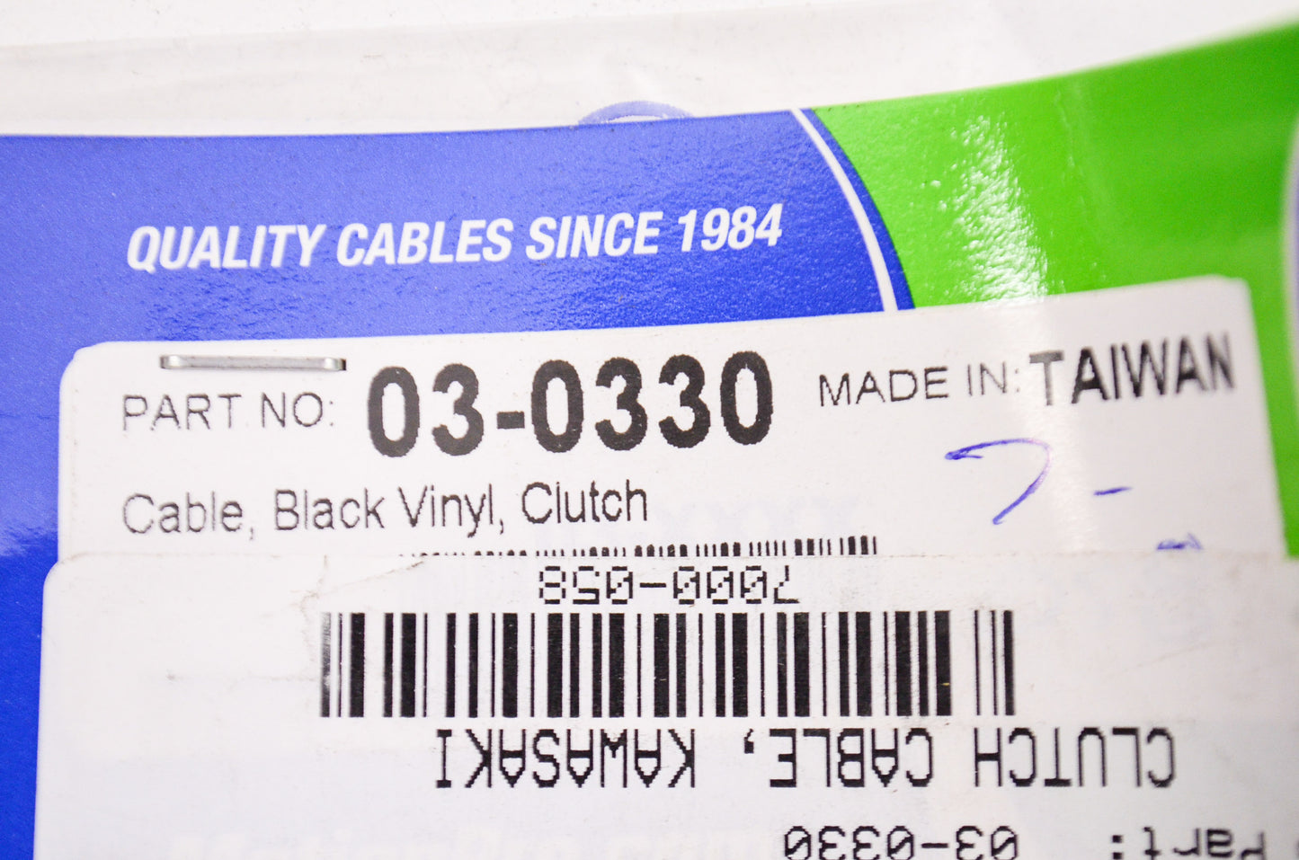 Motion Pro 03-0330 Clutch Cable NOS