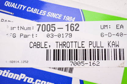 New Motion Pro Throttle Cable NOS