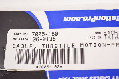New Motion Pro Throttle Cable NOS