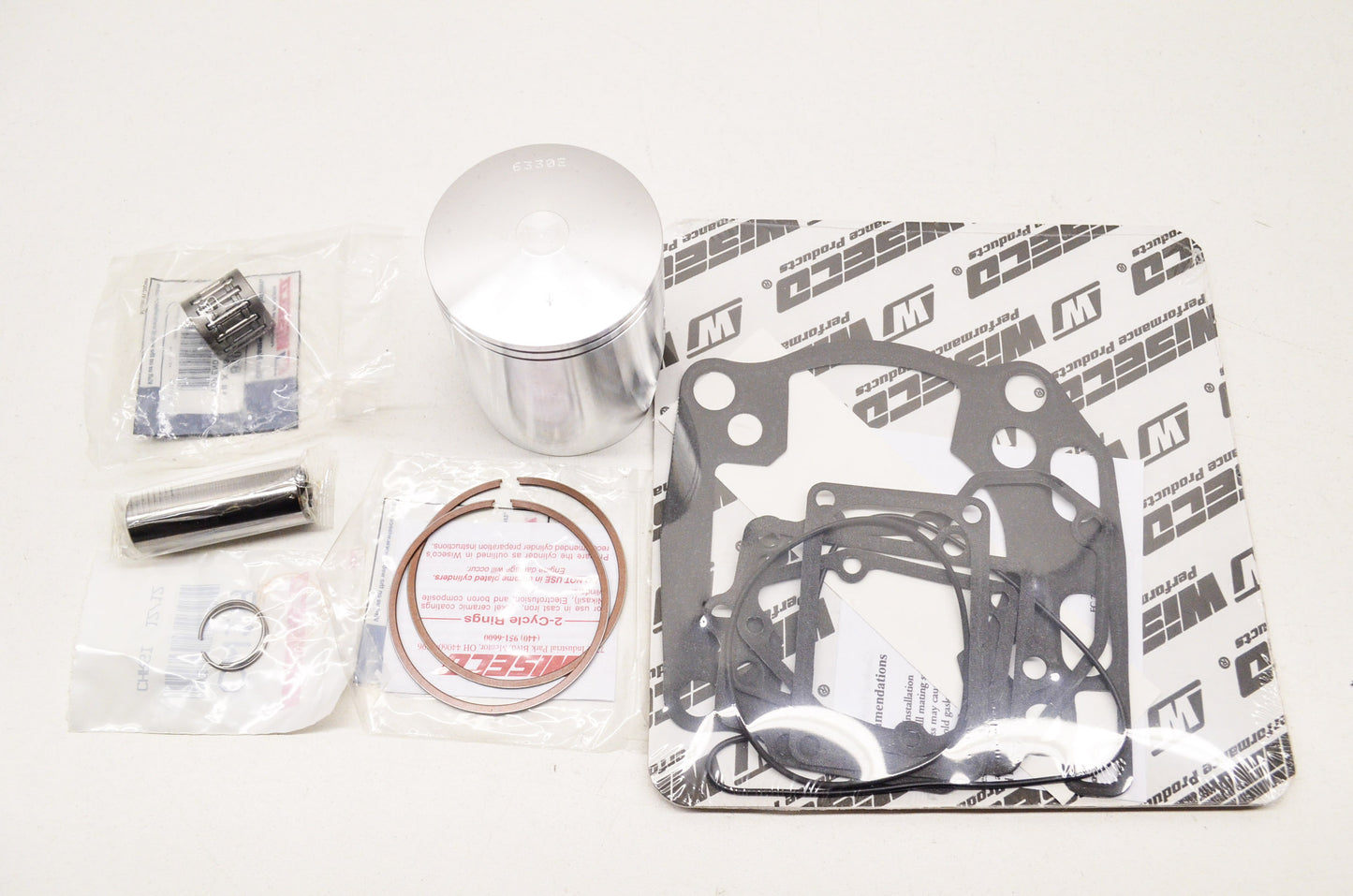 New Wiseco Forged Piston Kit 66.4mm 99 Suzuki RM250