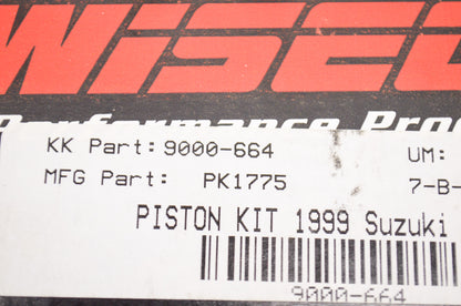 New Wiseco Forged Piston Kit 66.4mm 99 Suzuki RM250