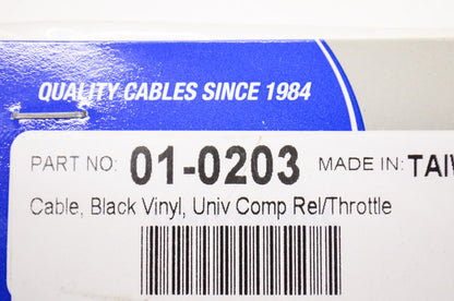 Motion Pro 01-0203 Universal Throttle/Compression Release Cable NOS