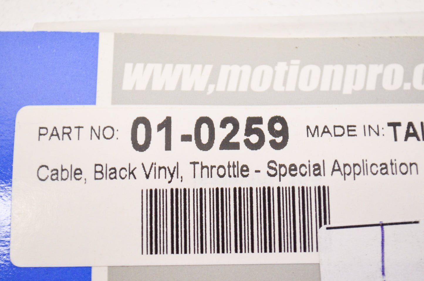 New Motion Pro Throttle Cable NOS