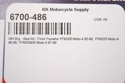 New All Balls Wheel Bearing Seal Kit NOS