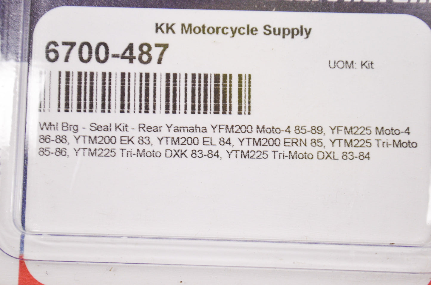 New All Balls Wheel Bearing Seal Kit NOS