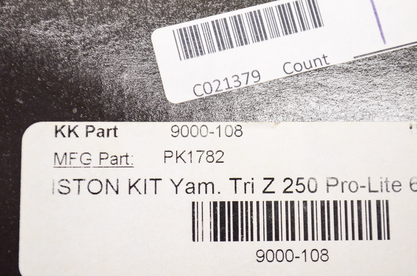 Wiseco PK1782 Top End Kit 69mm Yamaha Tri Z 250 NOS