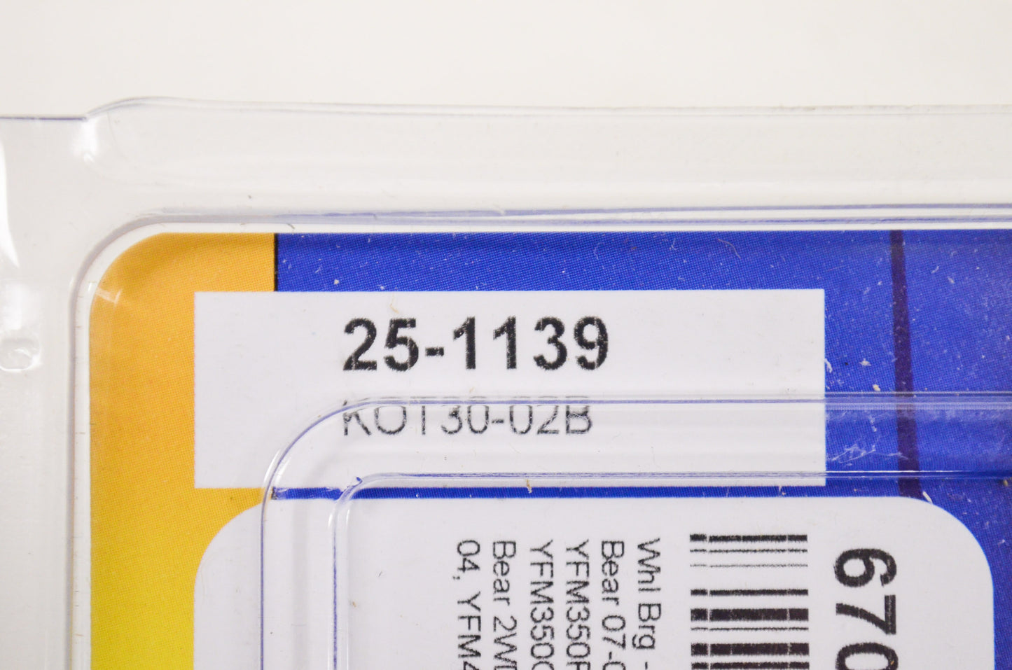 All Balls 25-1139 Wheel Bearing Seal Kit NOS