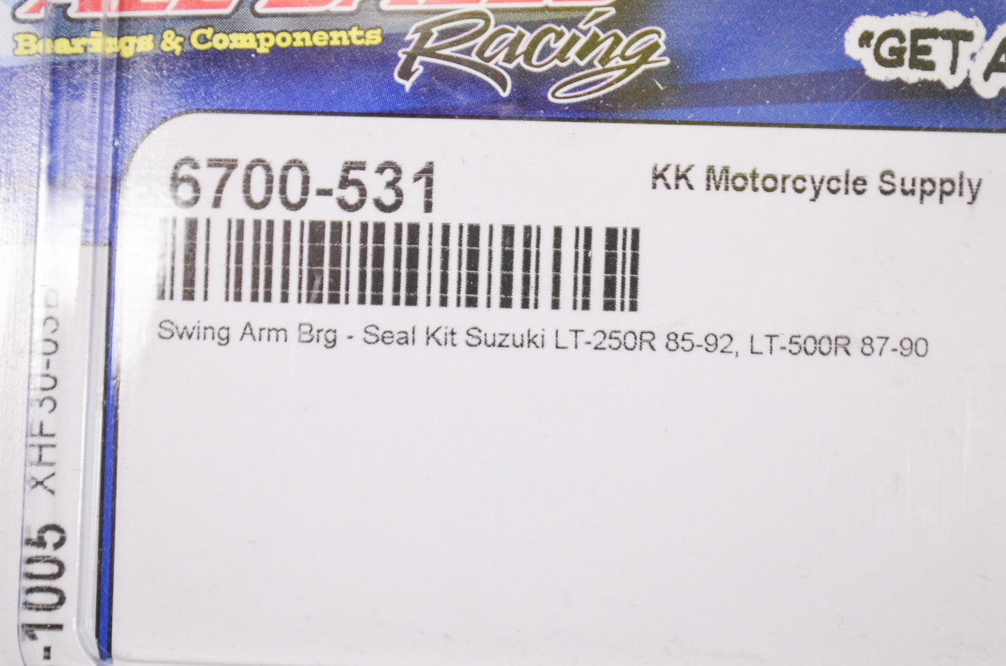 New All Balls Swing Arm Bearing Seal Kit NOS