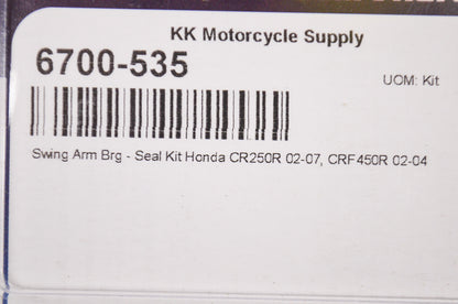 New All Balls Swing Arm Bearing Seal Kit NOS