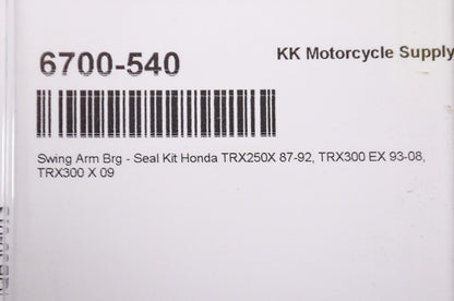New All Balls Swing Arm Bearing Seal Kit NOS