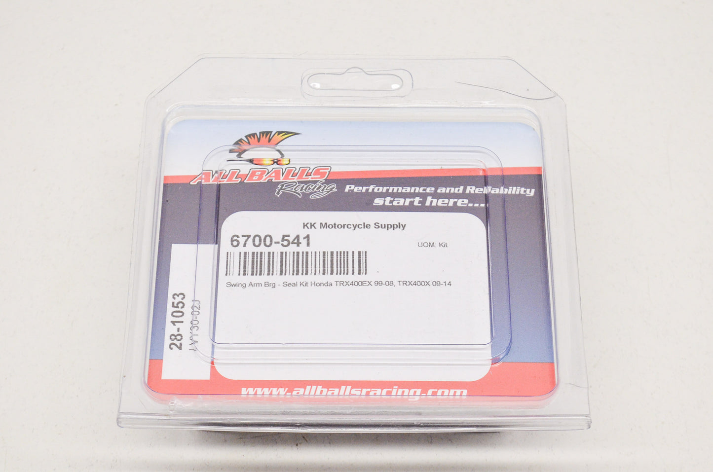 New All Balls Swing Arm Bearing Seal Kit NOS