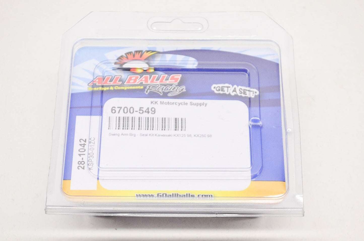 All Balls 28-1042 Swing Arm Bearing Seal Kit NOS