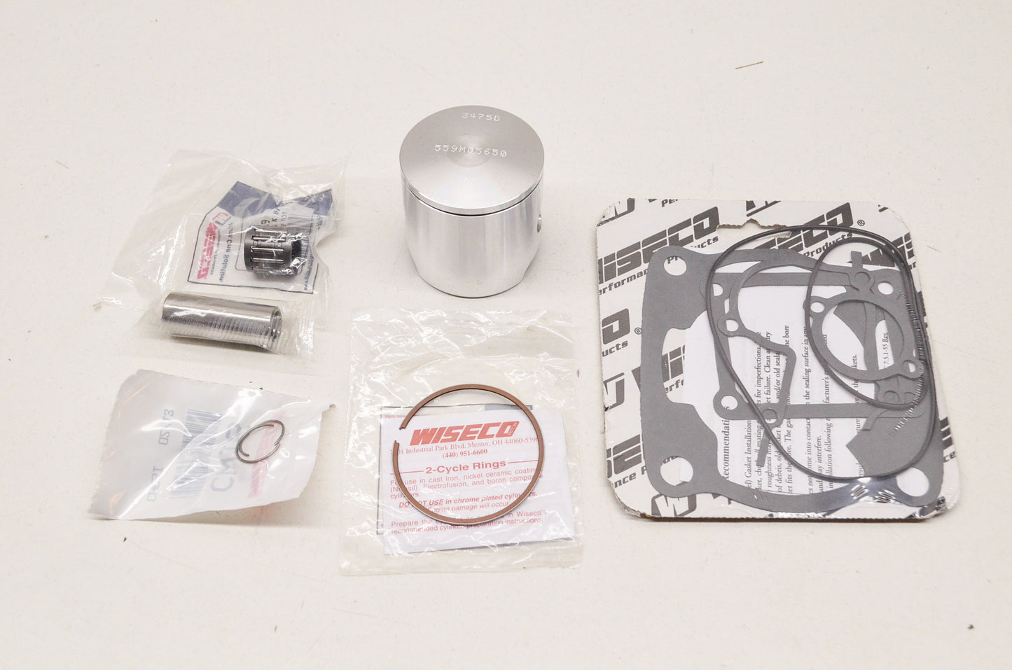 New Wiseco Forged Piston Kit 56.5mm 86-88 Yamaha YZ125
