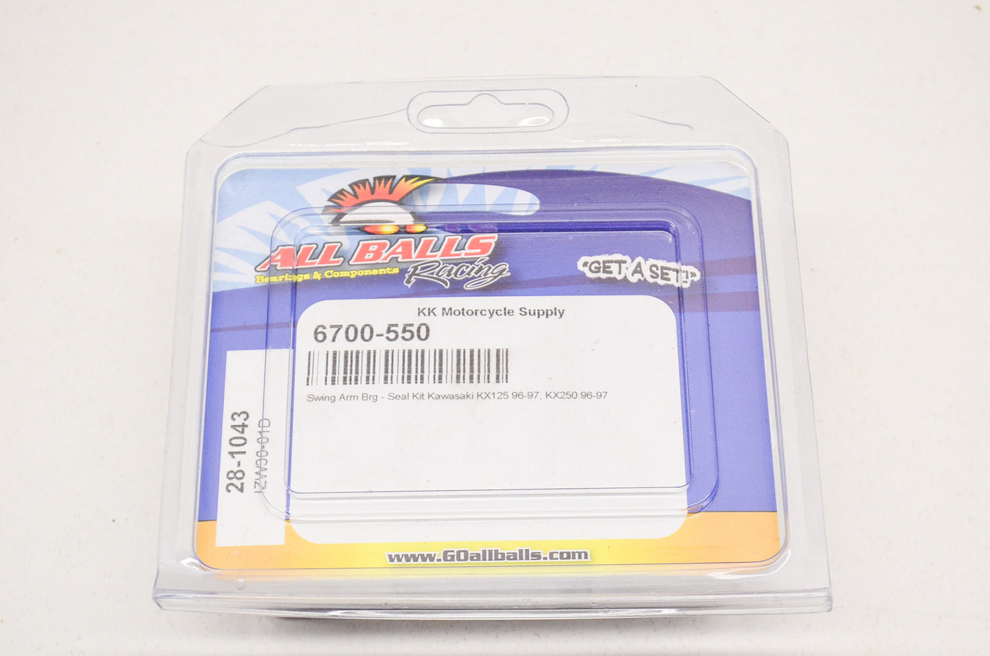 All Balls 28-1043 Swing Arm Bearing Seal Kit NOS