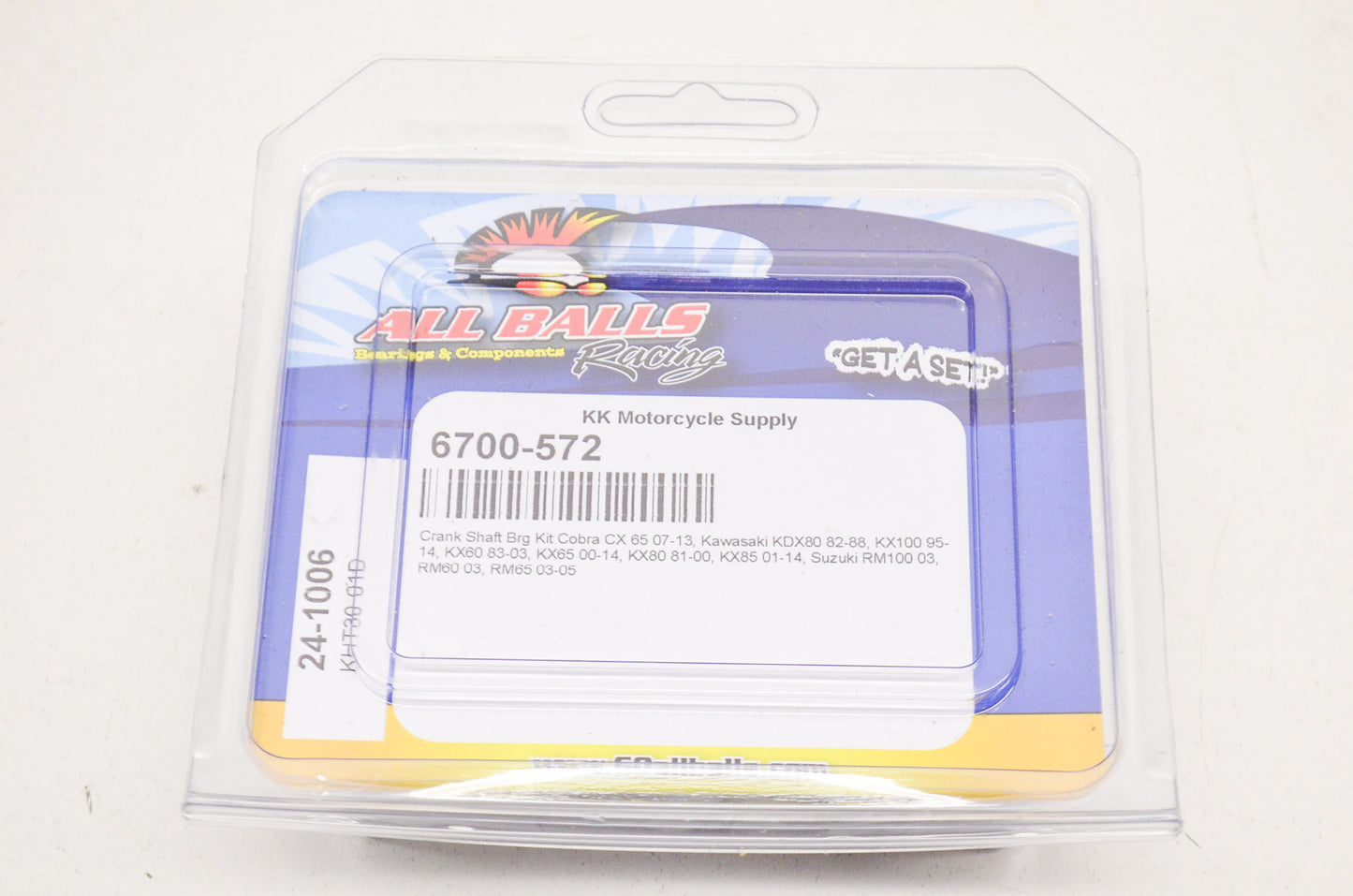 New All Balls Crank Shaft Bearing Kit NOS