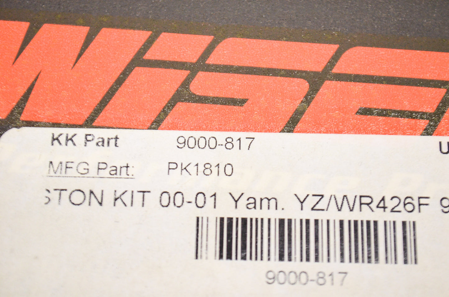 New Wiseco Top End Kit 95mm 00-01 Yamaha YZ426F WR426F