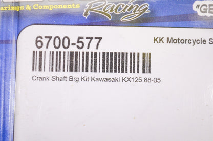 New All Balls Crank Shaft Bearing Kit NOS