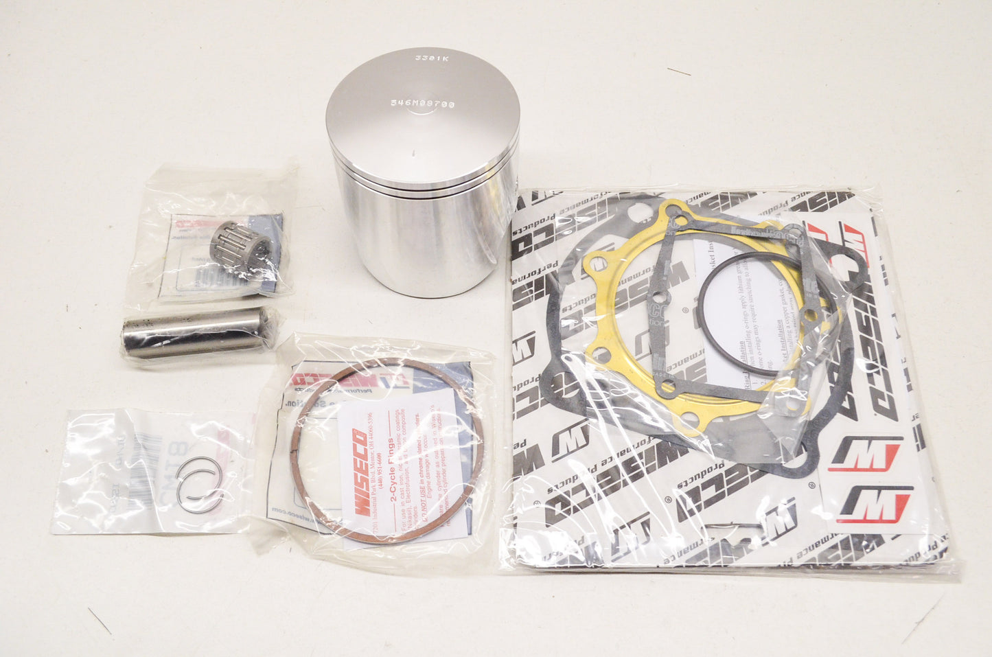 New Wiseco Top End Kit 87mm 84-93 Yamaha YZ490 WR500