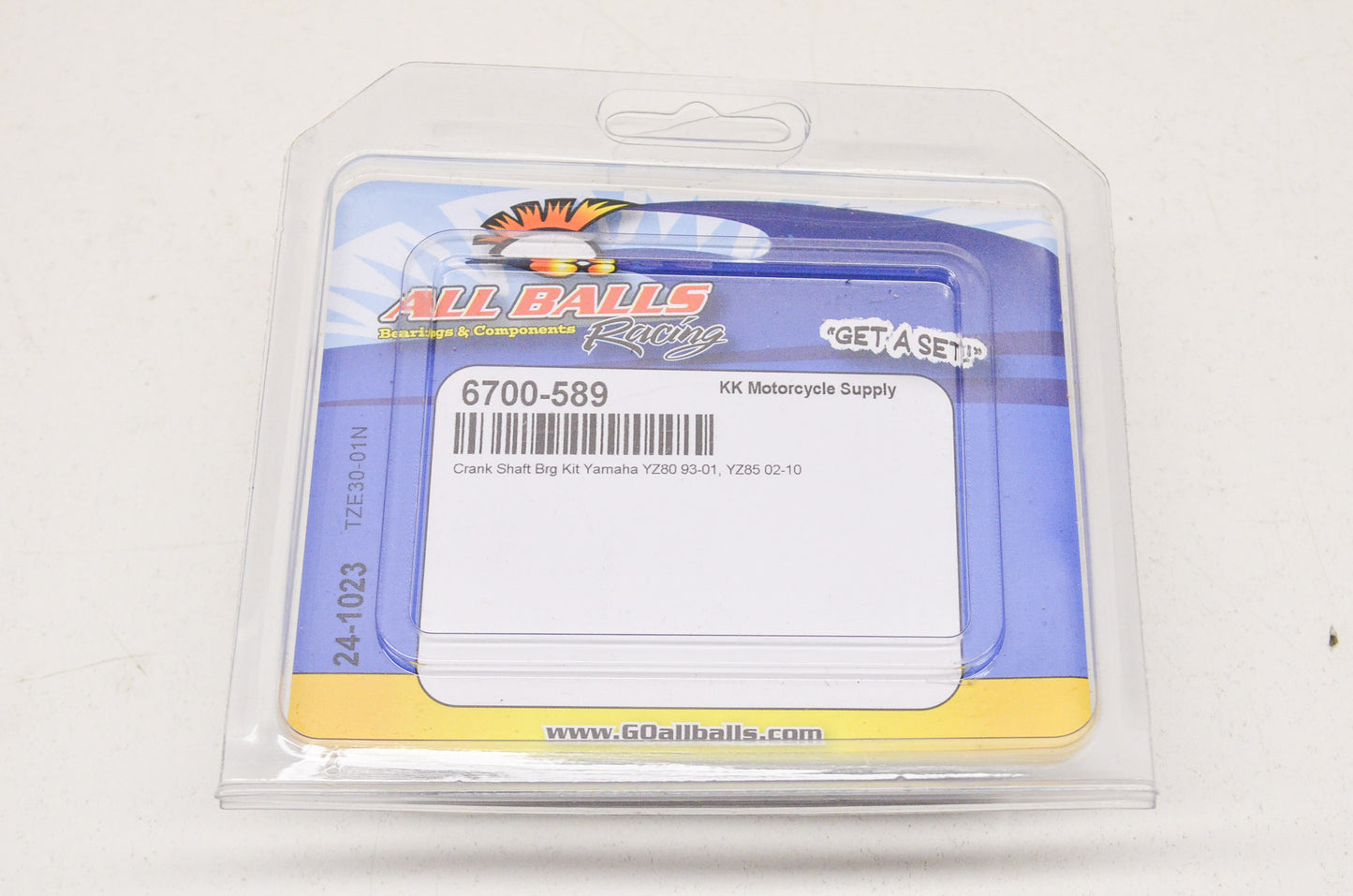 New All Balls Crank Shaft Bearing Kit NOS